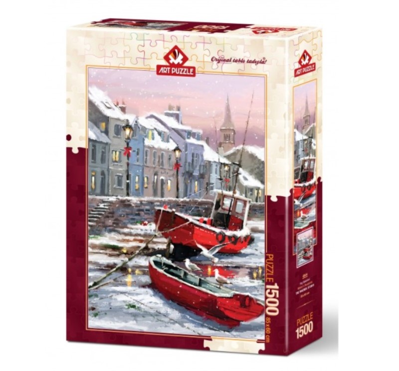 پازل 4544 (1500 تکه) Winters residents - 0