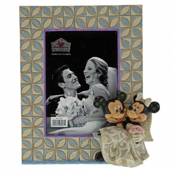 Disney Traditions Mickey & Minnie Wedding Photo Frame 6001368