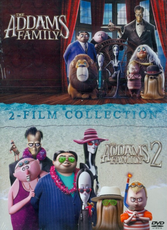 The Addams family 1 and 2 (سی‌دی کارتون) - 0