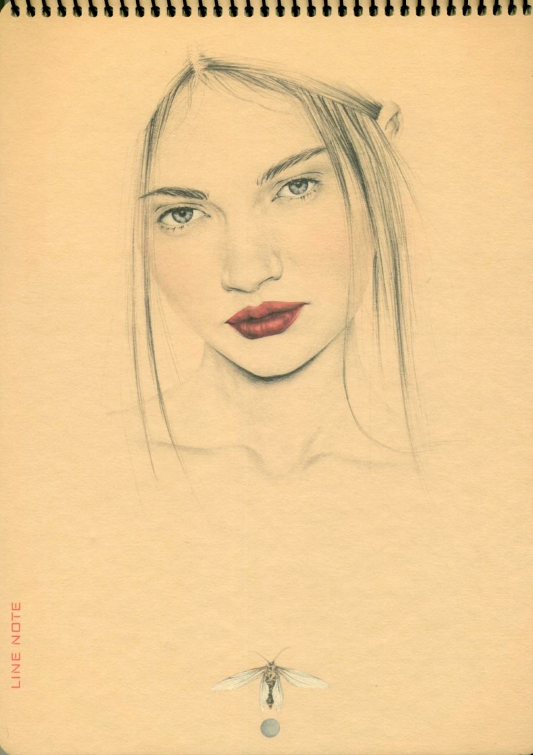 دفتر طراحی کاغذ کرم 40 برگ فنری (کد 6845) - 0