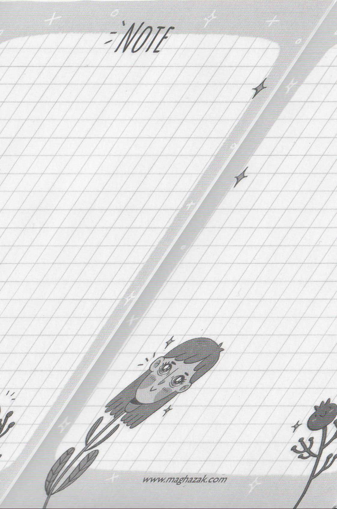 برگه یادداشت A6 - 0