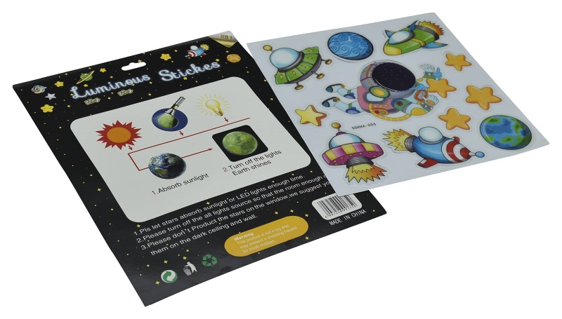 استیکر شب‌نما فضانورد - 0