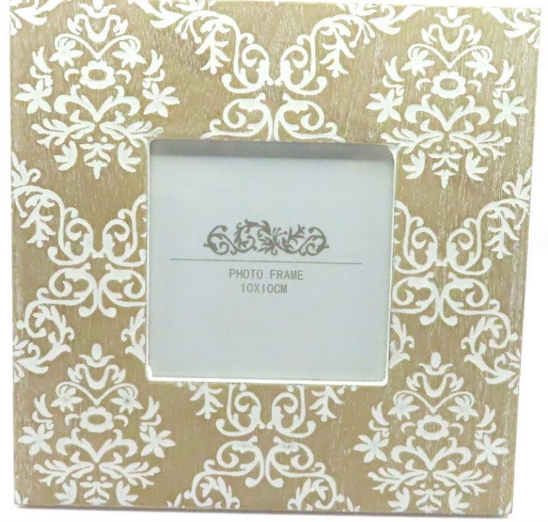 قاب عکس چوبی مربع - 0
