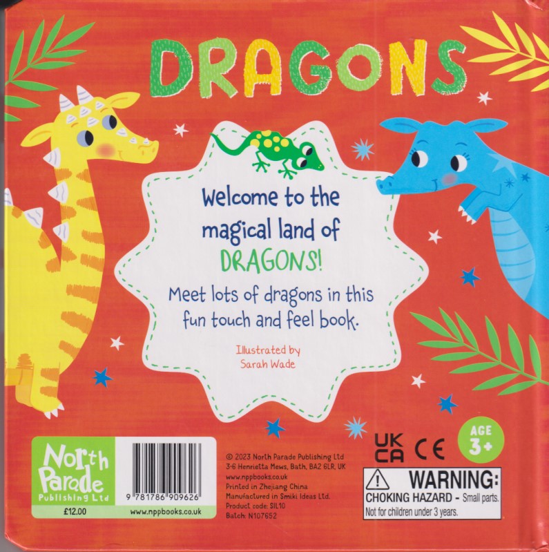 Dragons (Touch and feel book) - 1