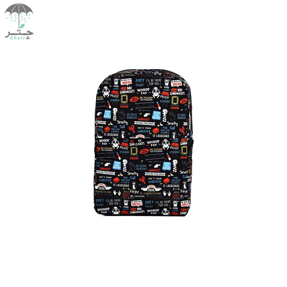 کوله‌پشتی مسافرتی هارنا طرح فرندز (friends) - 0