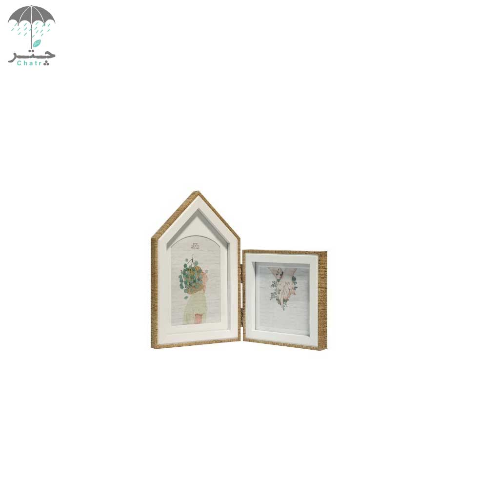 قاب عکس چوبی تاشو (10 در 10) و (13 در 9) HW185 - 0
