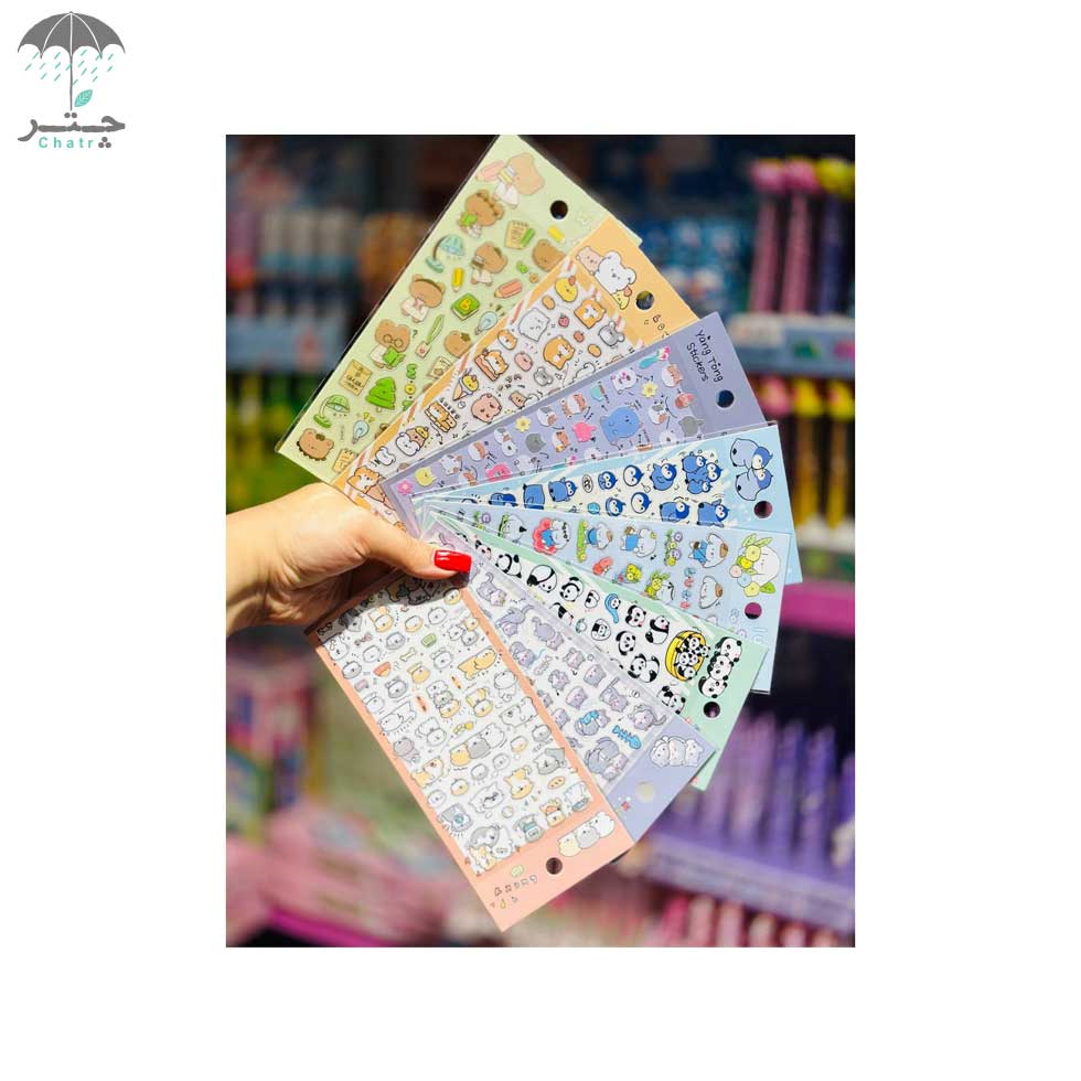 استیکر فانتزی برجسته کد EA - 0