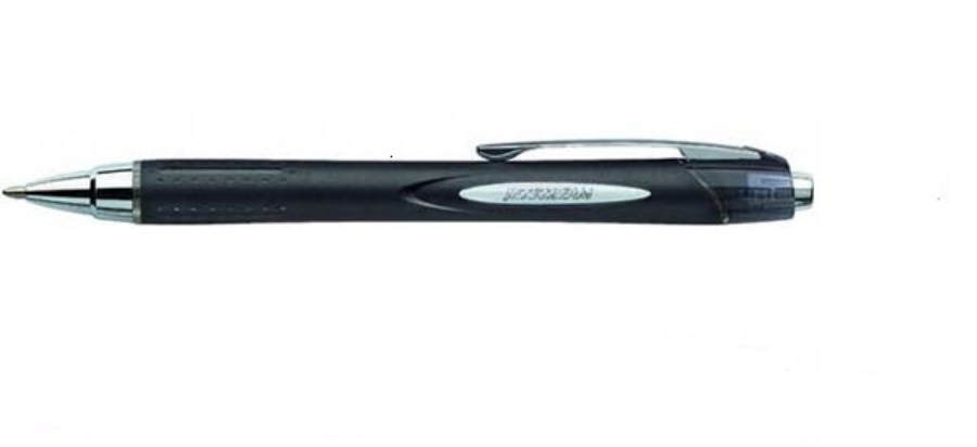 روان‌نویس جت‌استریم فشاری (uni ball) مشکی - 0