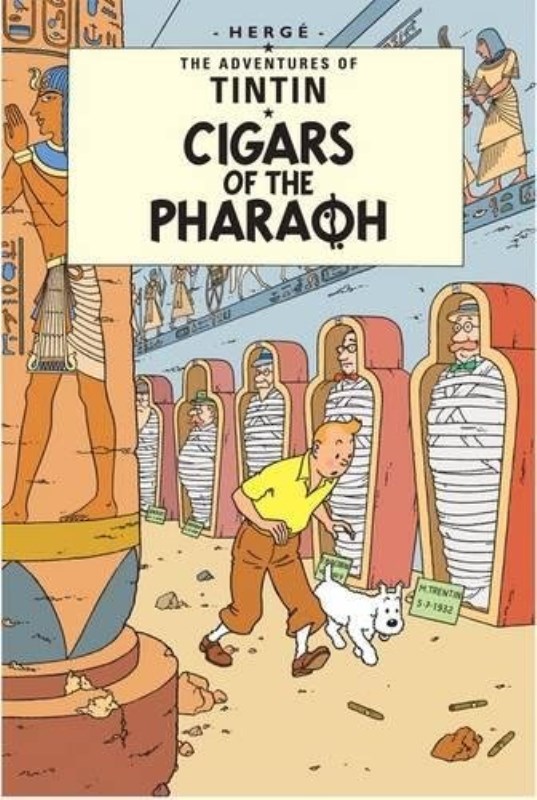 Tintin Cigars of the Pharaoh (the adventures of tintin) - 0