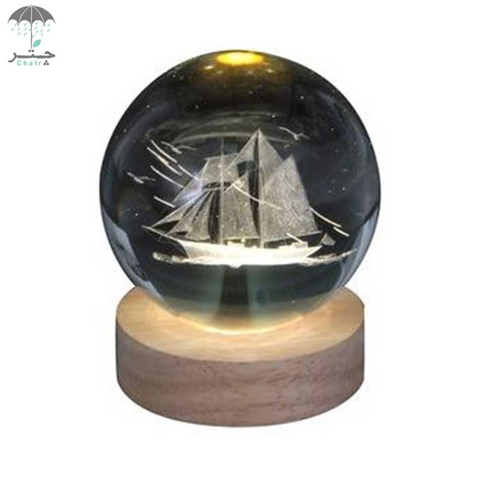 گوی لیزری گرد کوچک طرح کشتی