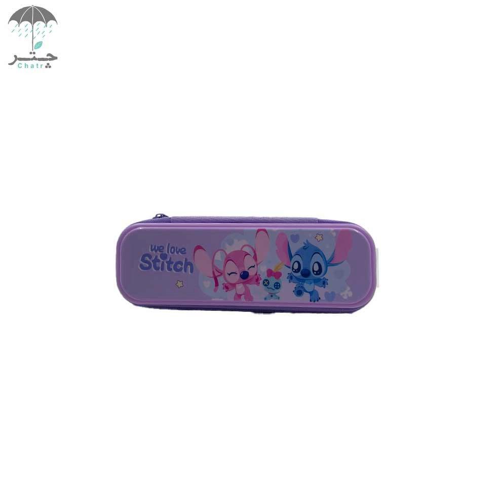 جامدادی Ufansen طرح Stitch بنفش کد 91A