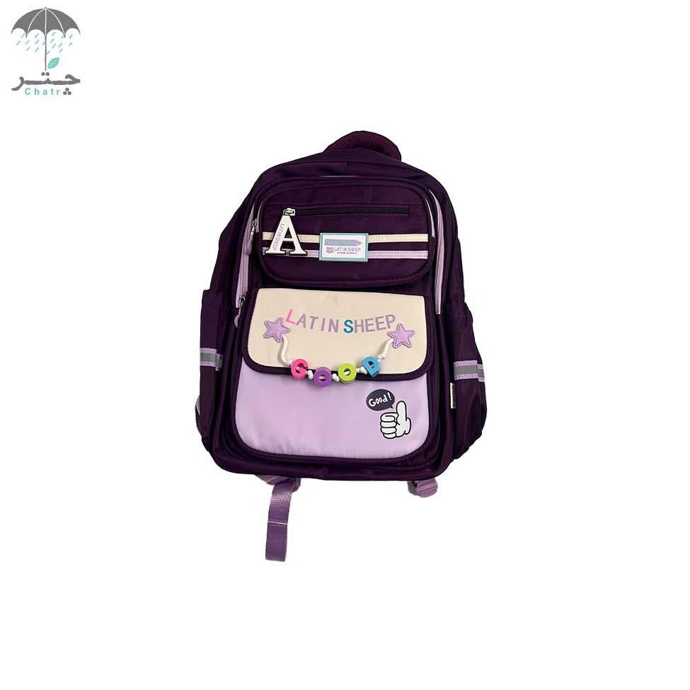 کوله‌پشتی لاتین شیپ رنگ بنفش کد 65003