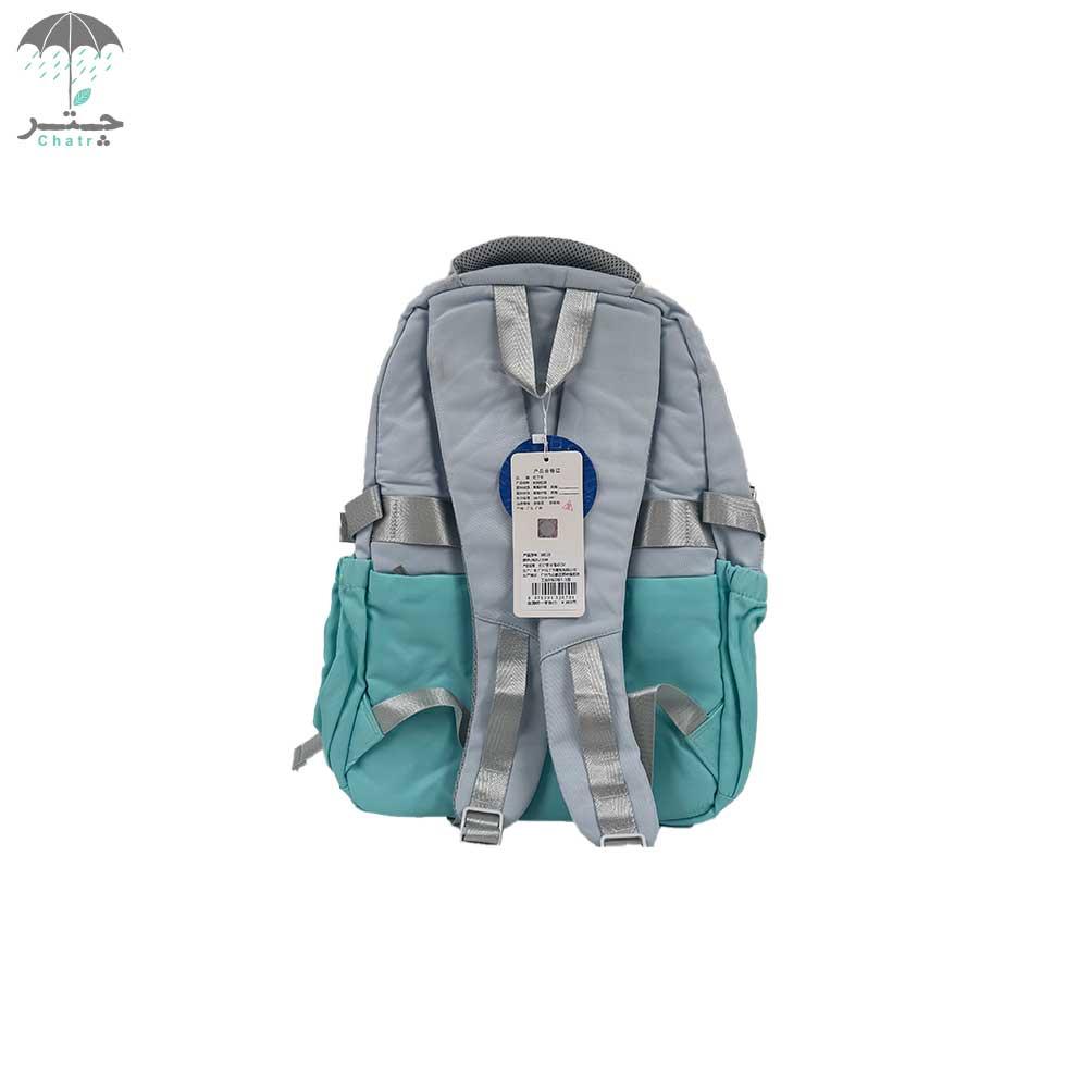 کوله‌پشتی لاتین شیپ رنگ سبز طوسی کد 68039