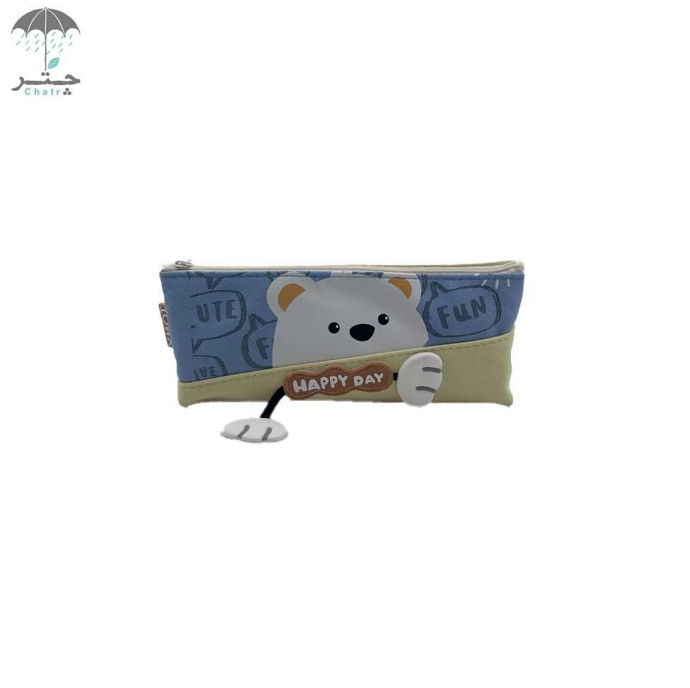 جامدادی مدل Happy day طرح خرس کد H214