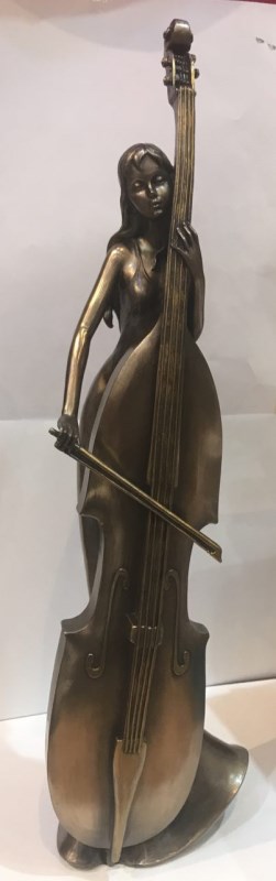 مجسمه گروه جاز زن wu71903a4 - 0