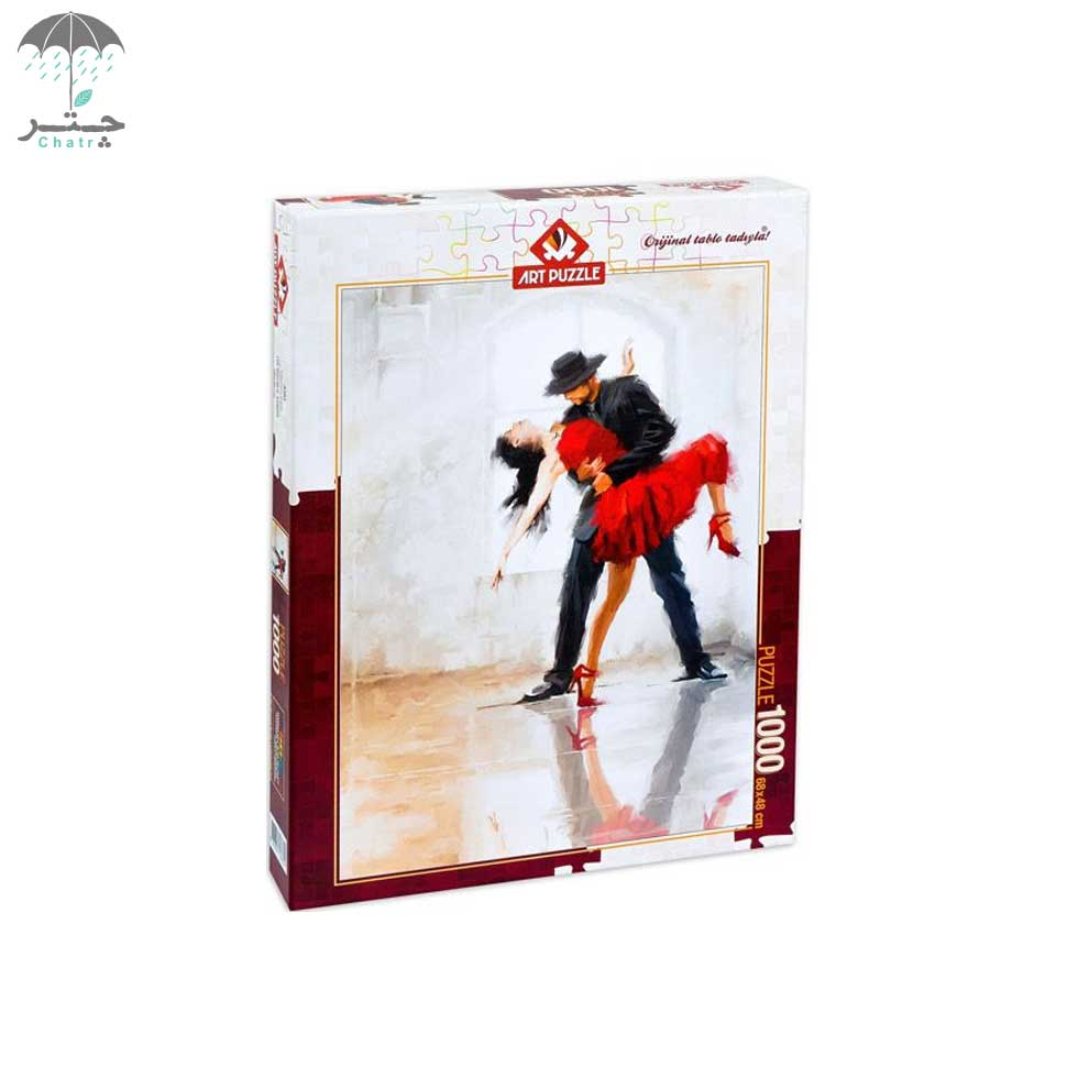 پازل آرت پازل 1000 تکه طرح The dance of passion کد 4381