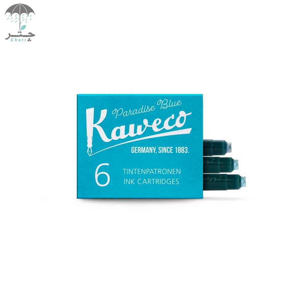 کارتریج کاوکو رنگ آبی پارادایز کد 10000260 بسته 6 عددی - 0
