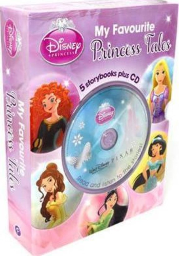 Disney Princess My Favourite Princess Tales 5 storybooks and a CD - 0
