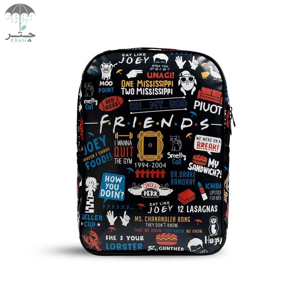 کولهپشتی چرم هارنا طرح فرندز (Friends) - 0