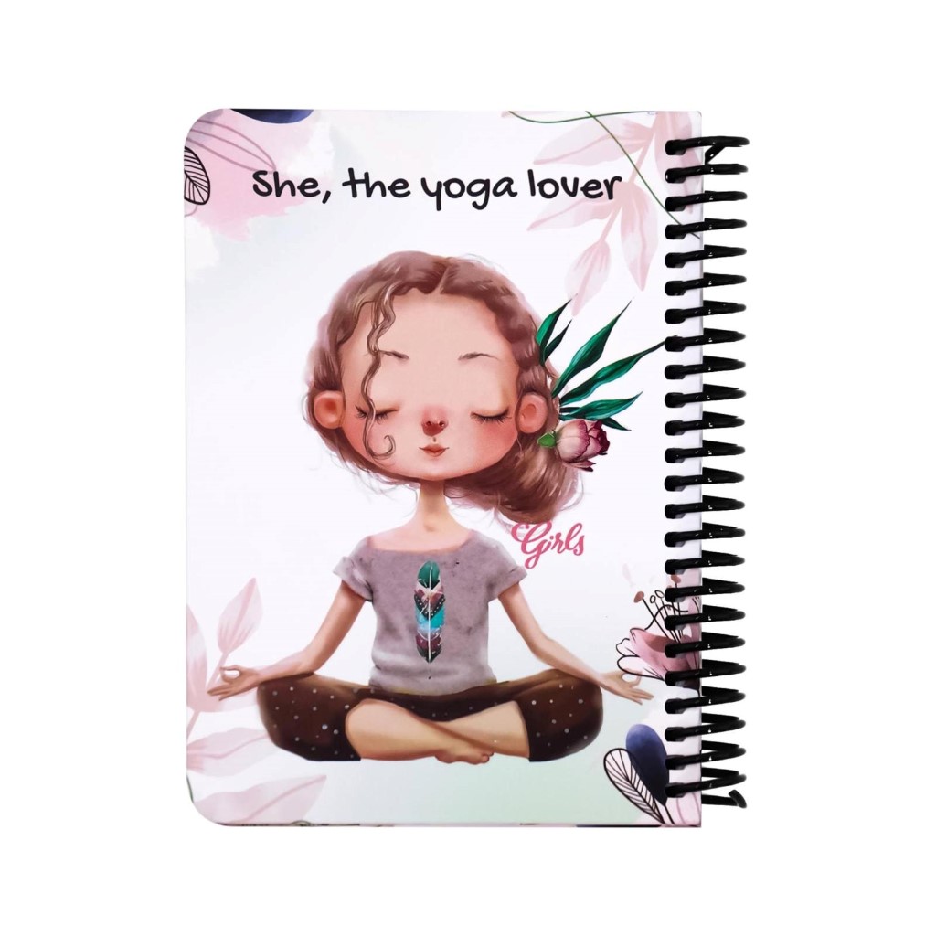 دفتر A6 دختران She the yoga 5176 - 0