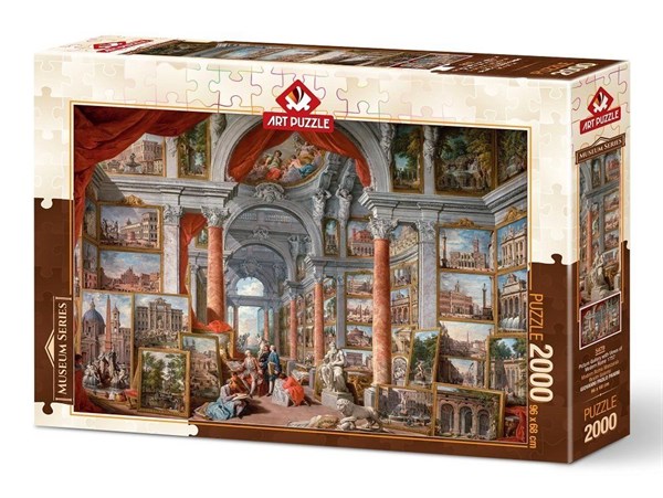 پازل 5479 (2000 تکه) Picture gallery with views of modern rome
