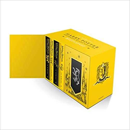 Harry Potter Hufflepuff House Editions Paperback Box Set - 0