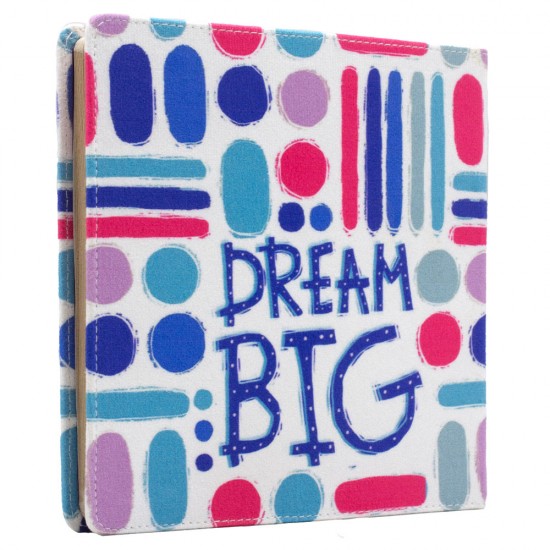 دفتر یادداشت مربعی Dream big - 0