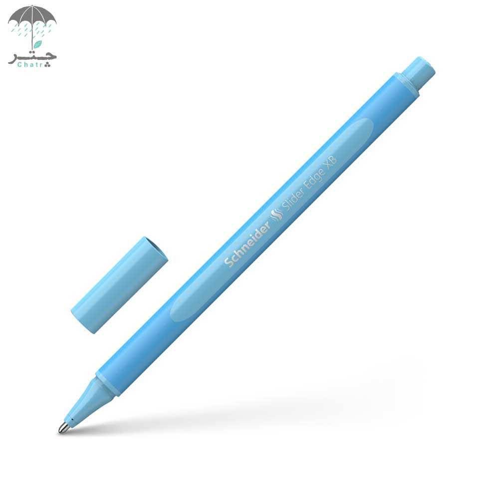 خودکار اشنایدر مدل slider edge آبی روشن XB - 0