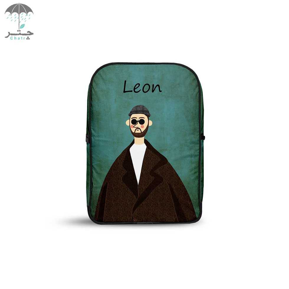 کوله‌پشتی مخمل هارنا طرح لئون (Leon) - 0