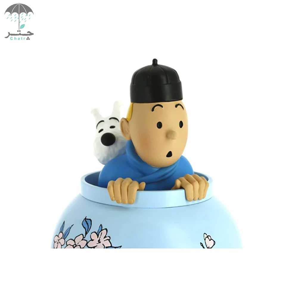 مجسمه و فیگور تن‌تن مدل گلدان کد 46401 - 2