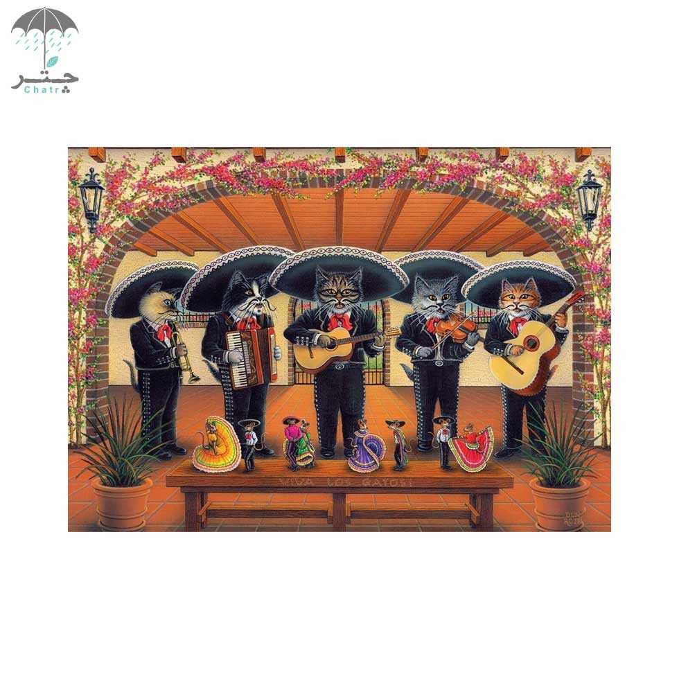 پازل آرت پازل 500 تکه طرح Flamenco کد 5082 - 1