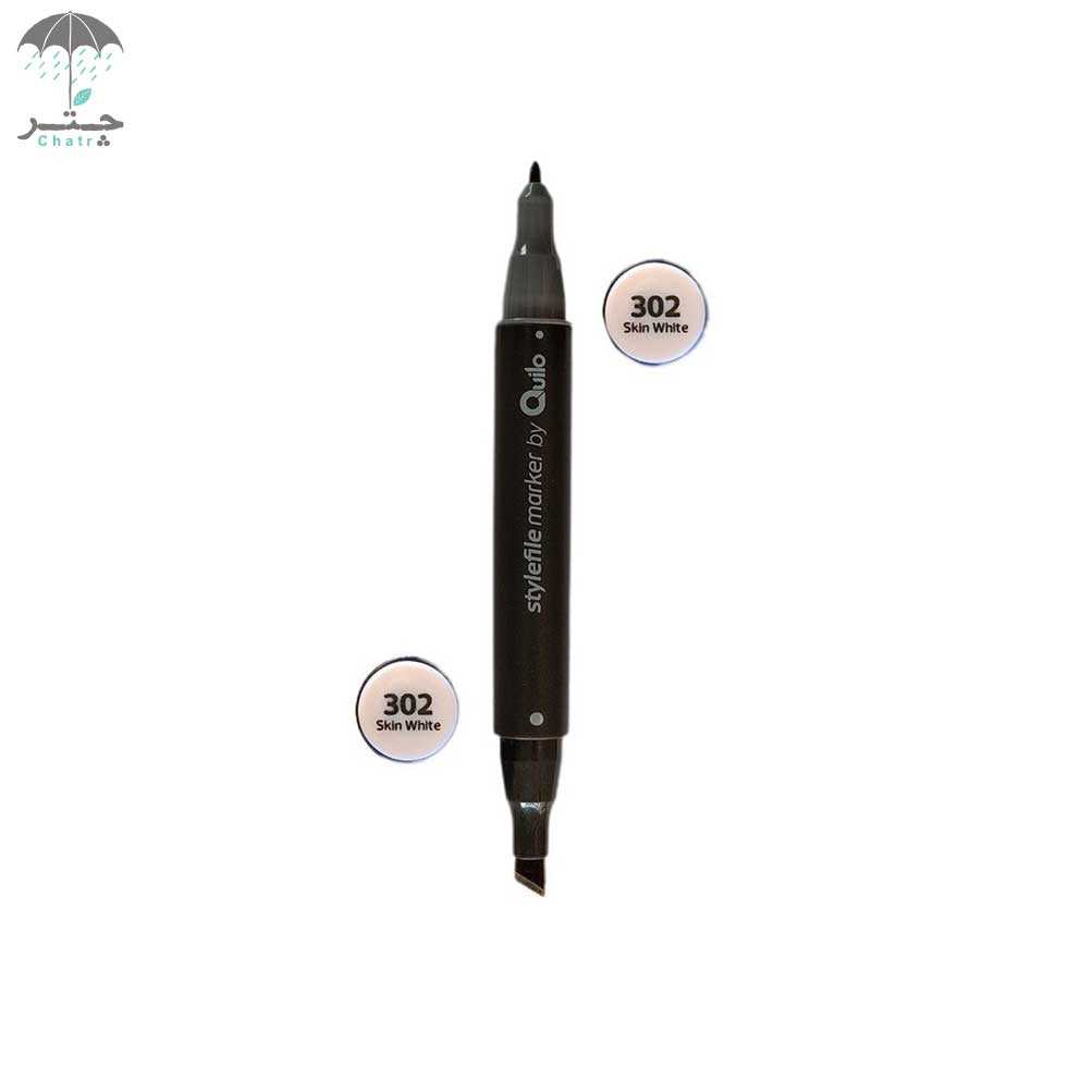 ماژیک کویلو مدل راندو کد 302 Skin white - 0