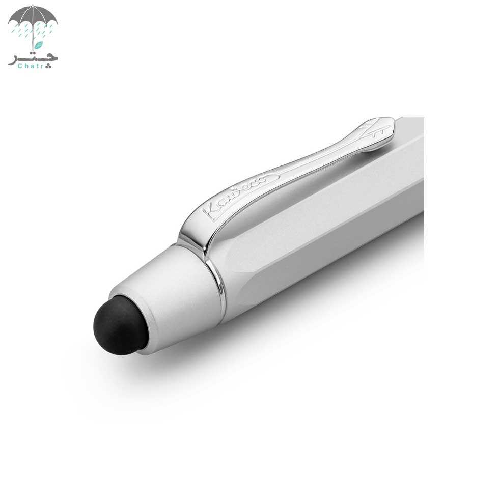 خودکار کاوکو مدل استایلوس آل‌اسپورت تاچ رنگ نقره‌ای کد 10000478 - 2