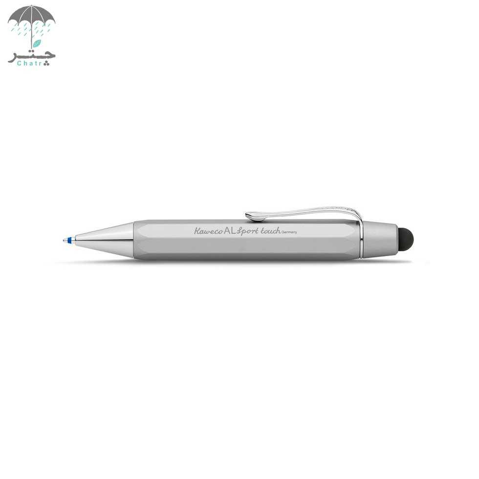 خودکار کاوکو مدل استایلوس آل‌اسپورت تاچ رنگ نقره‌ای کد 10000478 - 0