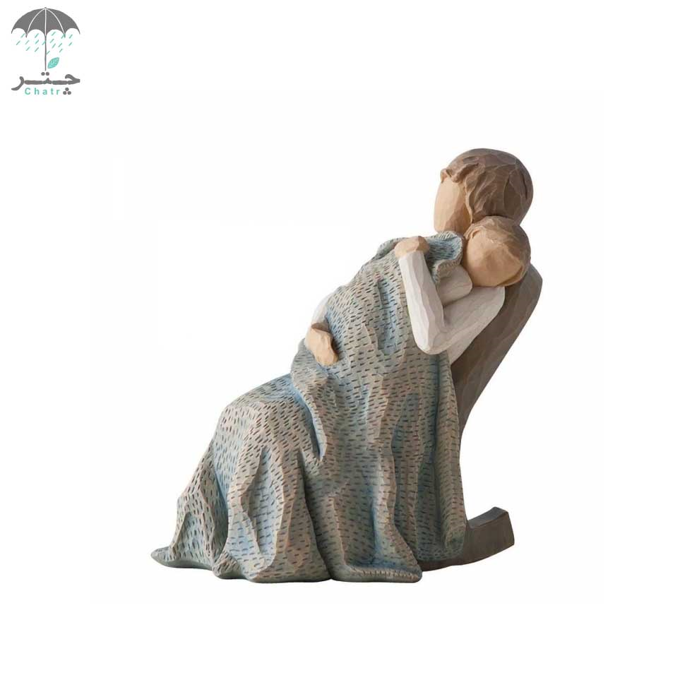 مجسمه و فیگور ویلوتری مدل The quilt کد 26250