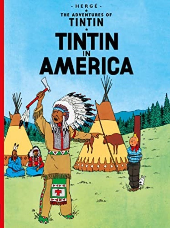 تصویر  Tintin in America (The adventures of Tintin)