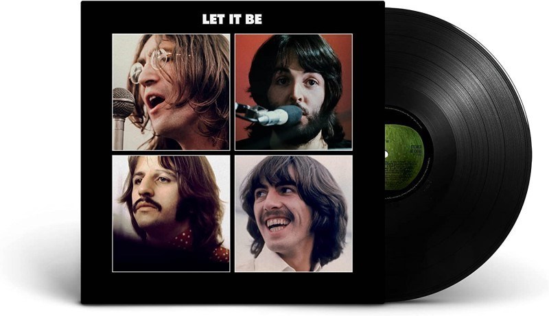 تصویر  صفحه beatles (let it be)