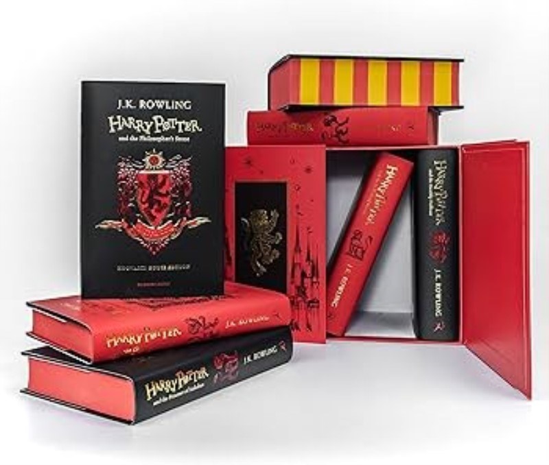 تصویر  Harry Potter Gryffindor House Editions Paperback Box Set