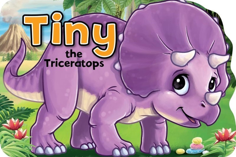 تصویر  Tiny the Triceratops Board book