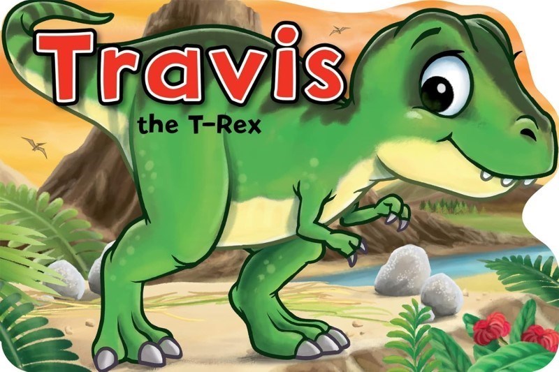 تصویر  Travis the TRex Board book