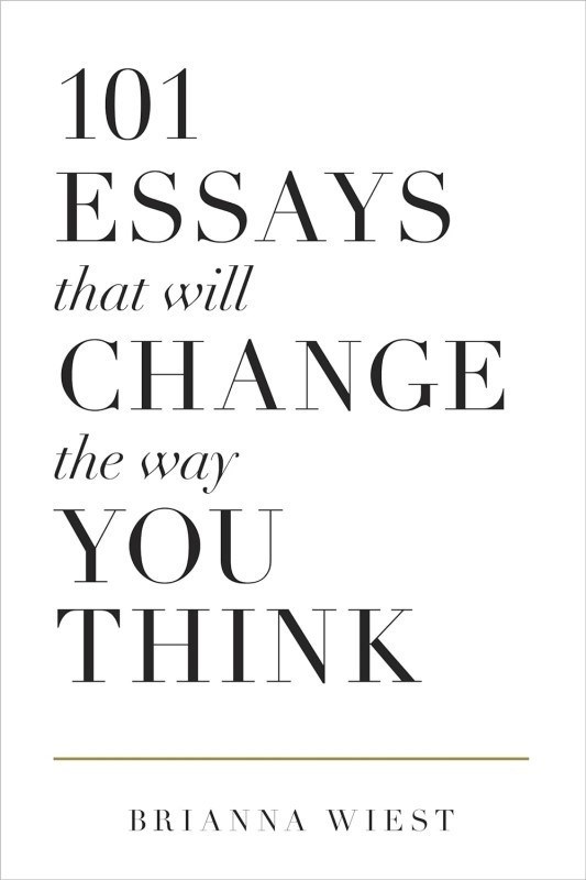 تصویر  101 Essays that will change the way you think (غیر اورجینال)