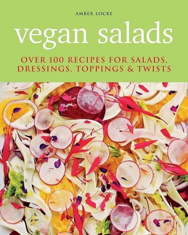 تصویر  Vegan Salads: Over 100 recipes for salads, toppings & twists