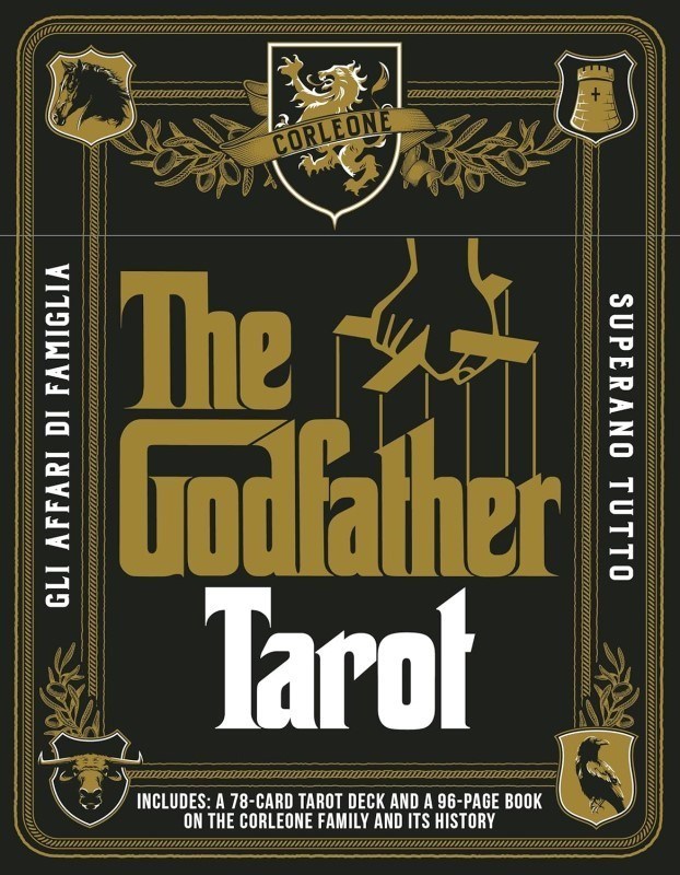 تصویر  The Godfather Tarot: Includes: A 78-card Tarot Deck and a Book on the Corleone Family and its History