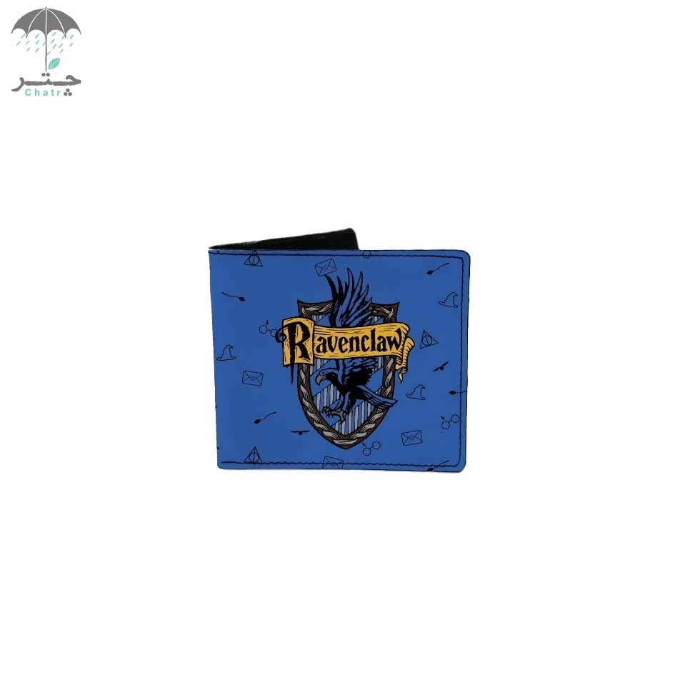 تصویر  کیف پول هارنا طرح ریونکلاو (Ravenclaw)