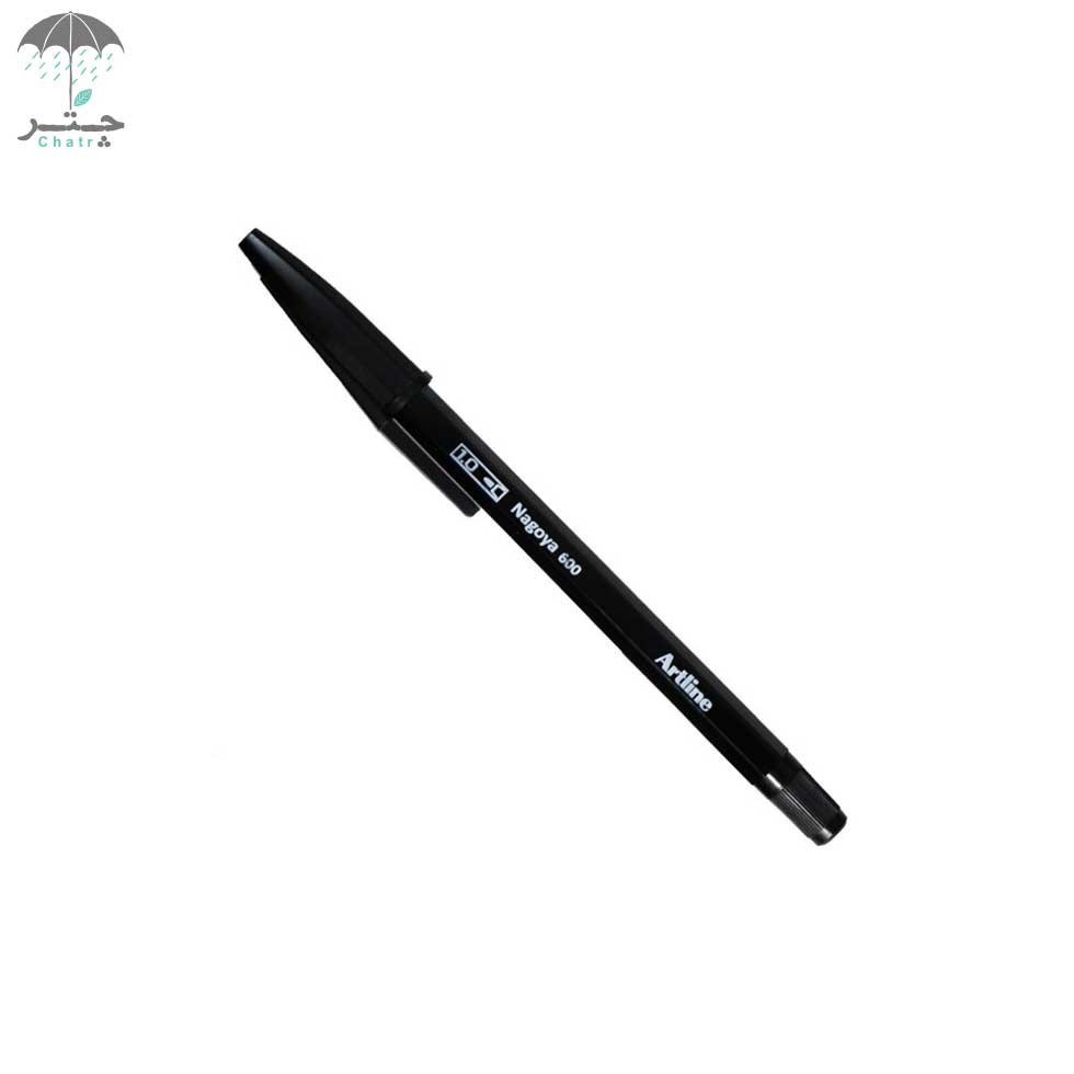 تصویر  خودکار ناگویا آرت‌لاین مشکی 1 میل