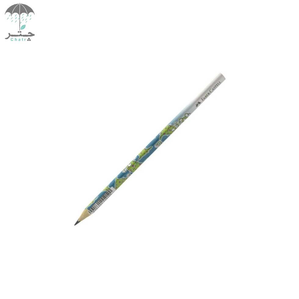 تصویر  مداد سیاه فابر کاستل موتیو بدنه مثلثی طرح هیولا (118311)