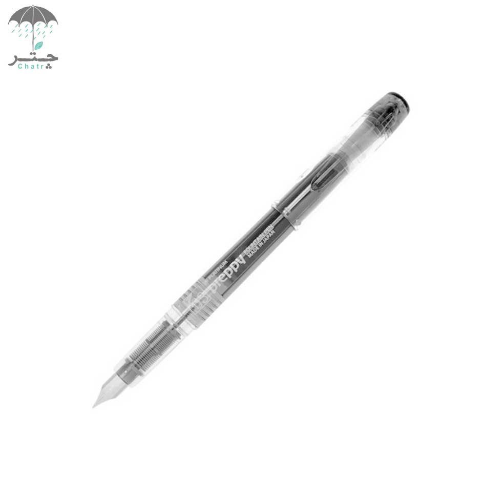 تصویر  خودنویس پلاتینوم مدل پرپی رنگ مشکی 1 (PSQ400)