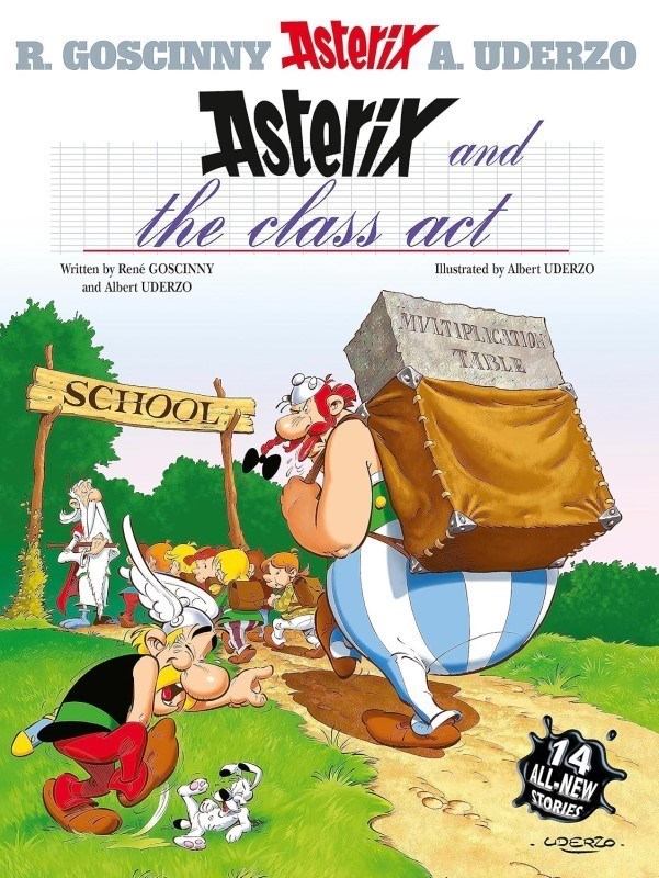 تصویر  Asterix and the class act (غیر اورجینال) Asterix 32