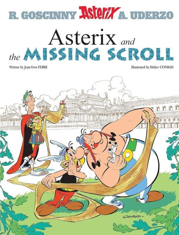 تصویر  Asterix and the missing scroll (غیر اورجینال) Asterix 36