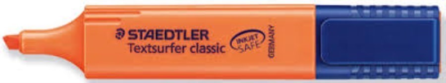 تصویر  ماژیک علامت‌گذار (staedtler 364-4) نارنجی